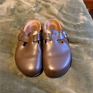 Birkenstock Boston Habana Oiled Leather